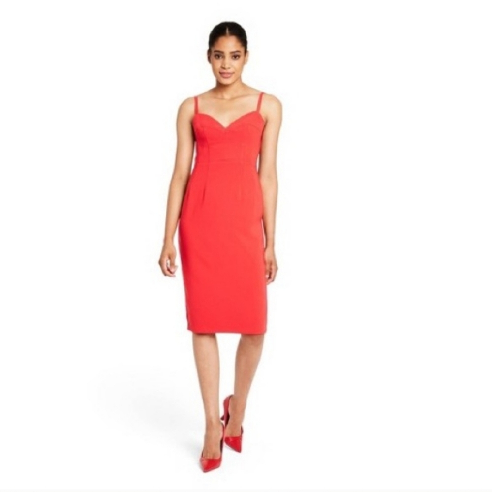 Sergio Hudson x Target Women's Plus Size Sleeveless Bustier Midi Dress